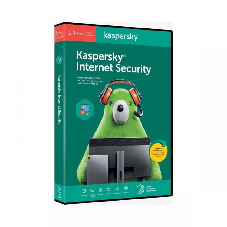 Kaspersky Internet Security 1 user + 1 free user