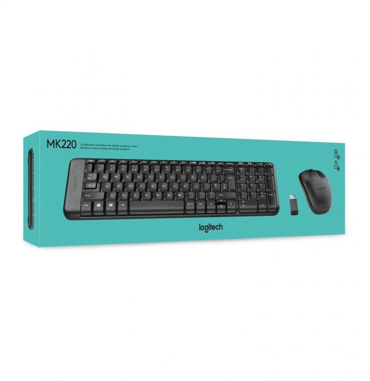 Wireless Keyboard and mouse combo logitech M220